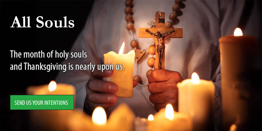 All Saints and All Souls Day intentions