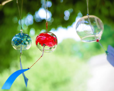 Japanese wind bells