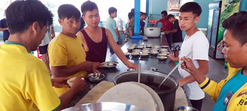 Community kitchens ran by Columban missionaries in Chile