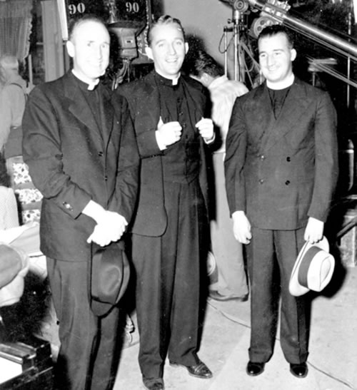 Bing Crosby with Fr. O'Connor