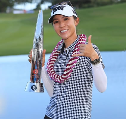 Golfer Lydia Ko