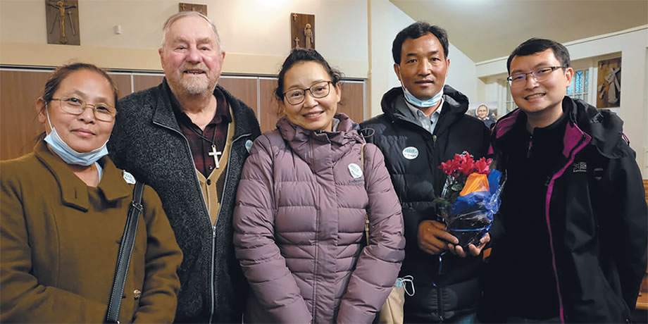 Fr. Paul and friends