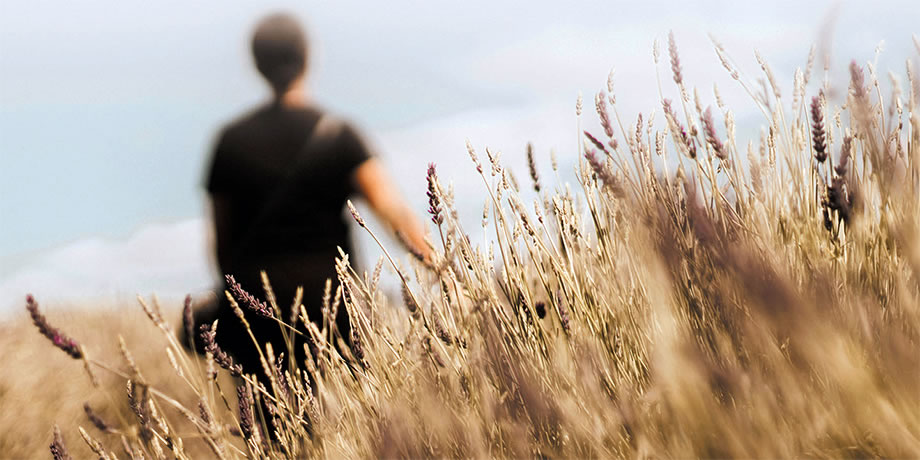 Farm worker in the field