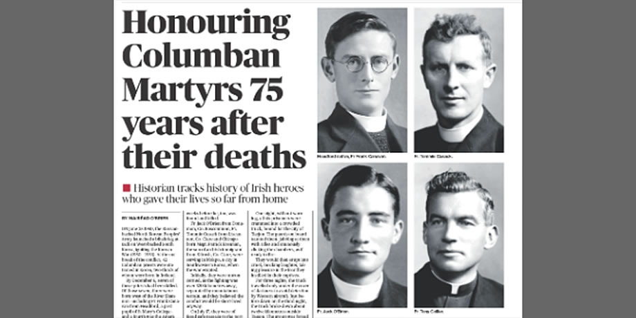 Columban Malate martyrs 75th Anniversary