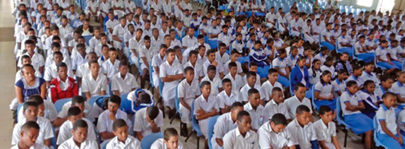 A recent school assembly