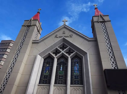 Immaculate Heart of Mary Cathedral in Hsinchu, Taiwan