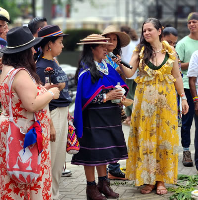 Prayer service for indigenous peoples