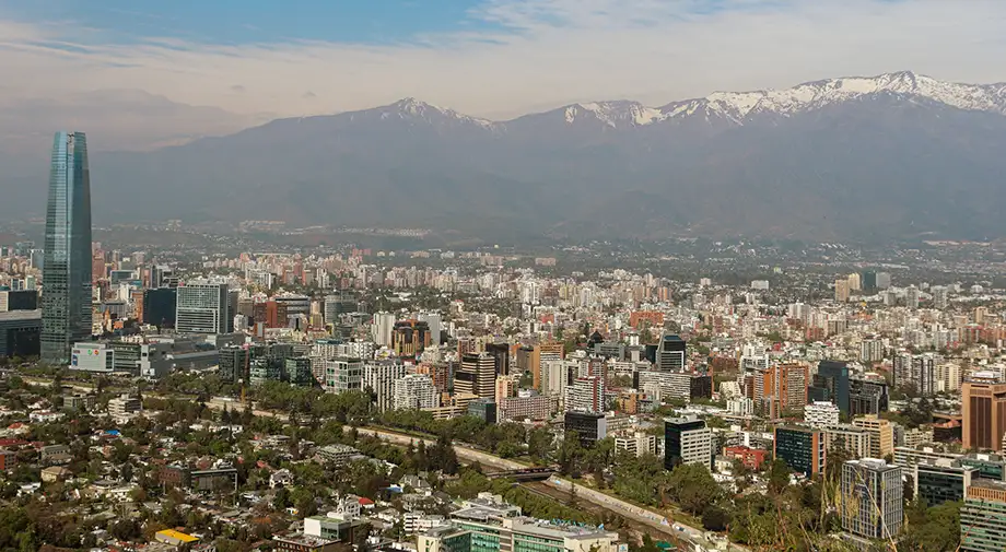 Santiago, Chile skyline