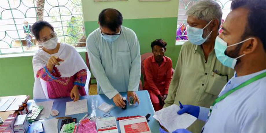Tuberculosis clinic ran by Columban missionaries in Pakistan