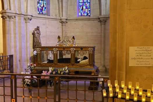 St. Bernadette sanctuary in the city of Nevers, France