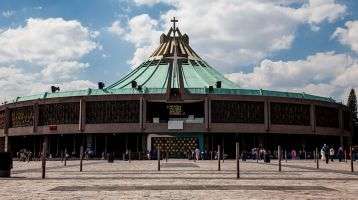 The Basilica of Santa Maria de Guadalupe is a sanctuary of the Catholic Church, dedicated to the Virgin of Guadalupe, located on the Tepeyac hill in Mexico City