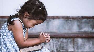 A child praying