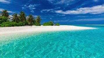 Fiji island beach