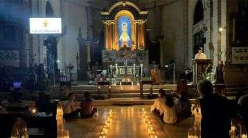 Taize Prayer with the Malate Parish volunteers