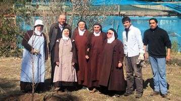 The Sisters, Columban Fr. Michael Hoban and neighbors
