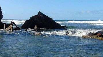 Nasalai Reef ship wreck off the coast of Suva, Fiji
