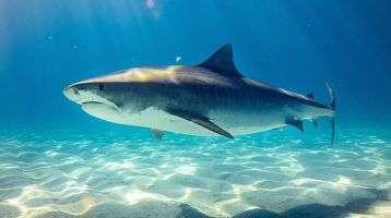 shark swimming