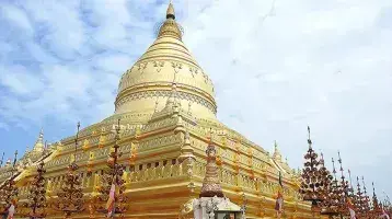 Shwezigon Pagoda in Myanmar