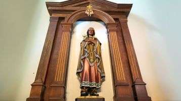 Statue of St. Kateri Tekakwitha