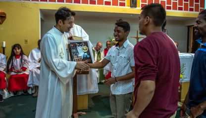 Inauguration and blessing of the San Columbano Shelter House and the Migrant Hall
