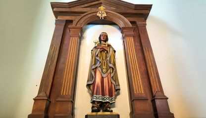 Statue of St. Kateri Tekakwitha