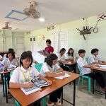 Students at the Learning Resource Center
