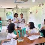 Students at the Learning Resource Center
