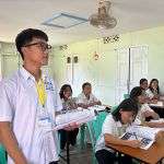 Students at the Learning Resource Center