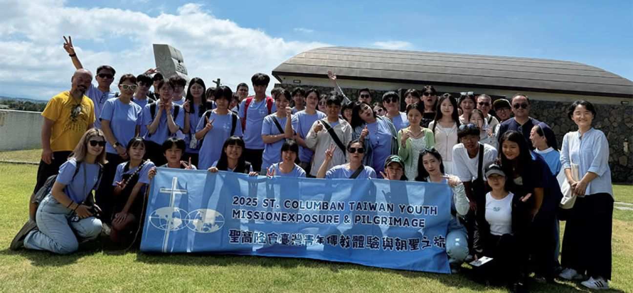 Fr. Jinwook with Columban lay missionaries Bae Sihyeon and Kim Sunhee