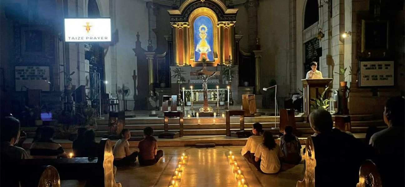 Taize Prayer with the Malate Parish volunteers