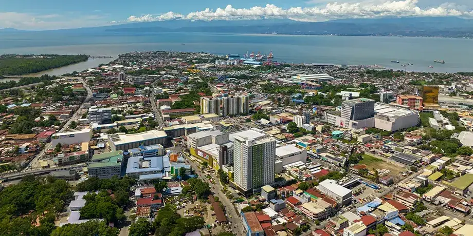 The city of Cagayan De Oro, Mindanao, Philippines