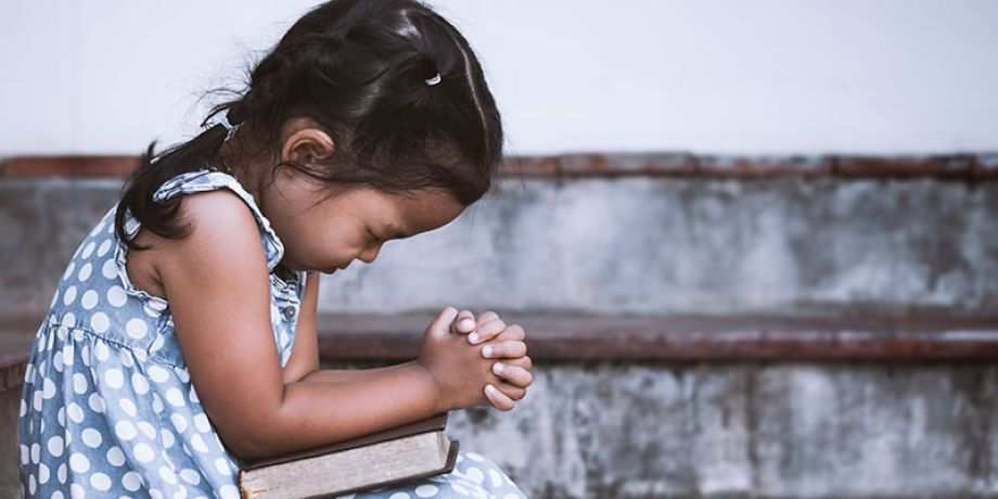 A child praying