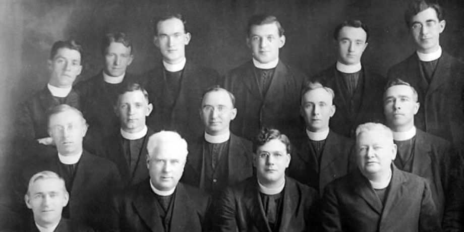 The first group of Columban priests in China