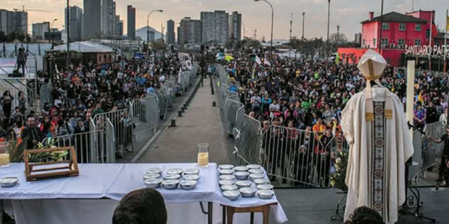 Pilgrimage to the shrine of St. Alberto Hurtado