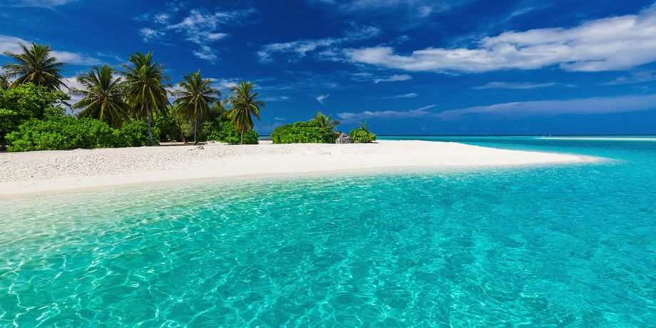 Fiji island beach