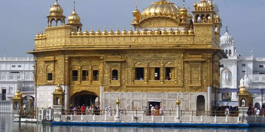 The Golden Temple in Amristar