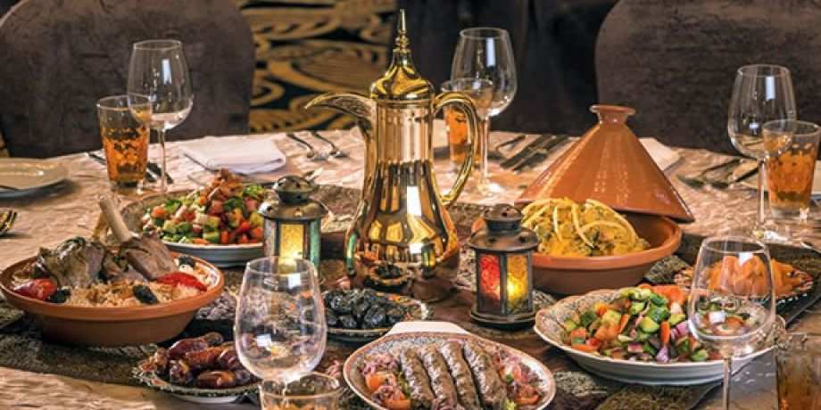 Iftar is the evening meal with which Muslims end their daily Ramadan fast at sunset.