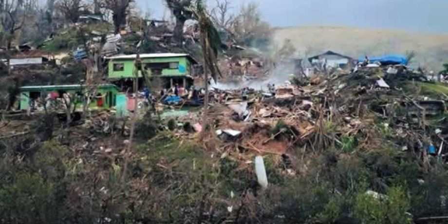 The village of Veidrala (along with many others) was ravished on the night of February 20, 2016