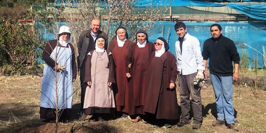 The Sisters, Columban Fr. Michael Hoban and neighbors