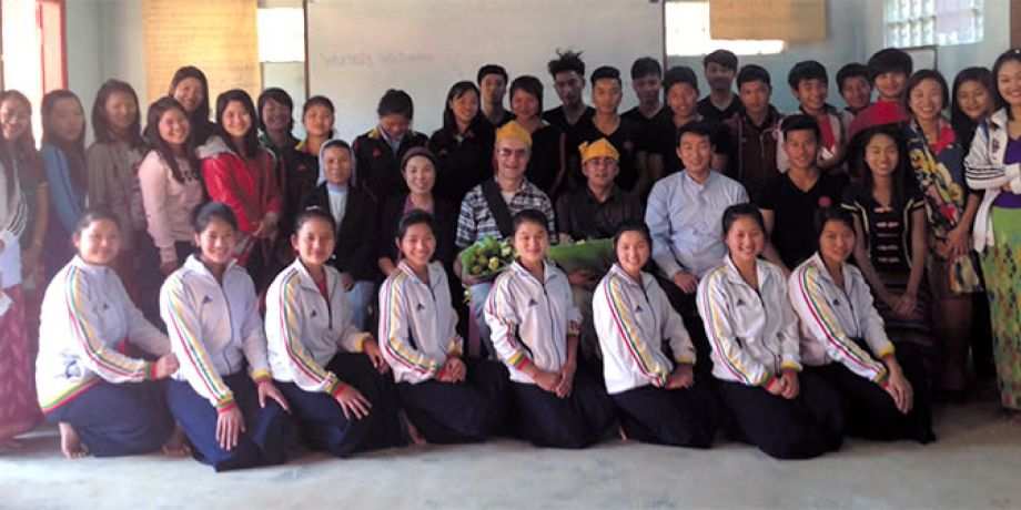 Kachin students