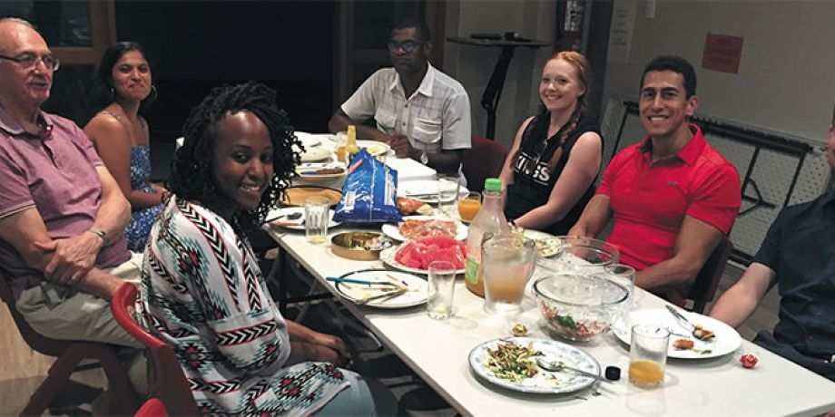 Fatima House volunteers