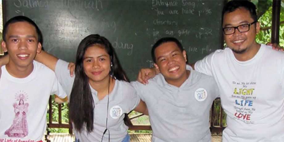 Fr. Kurt with youth ministry leaders