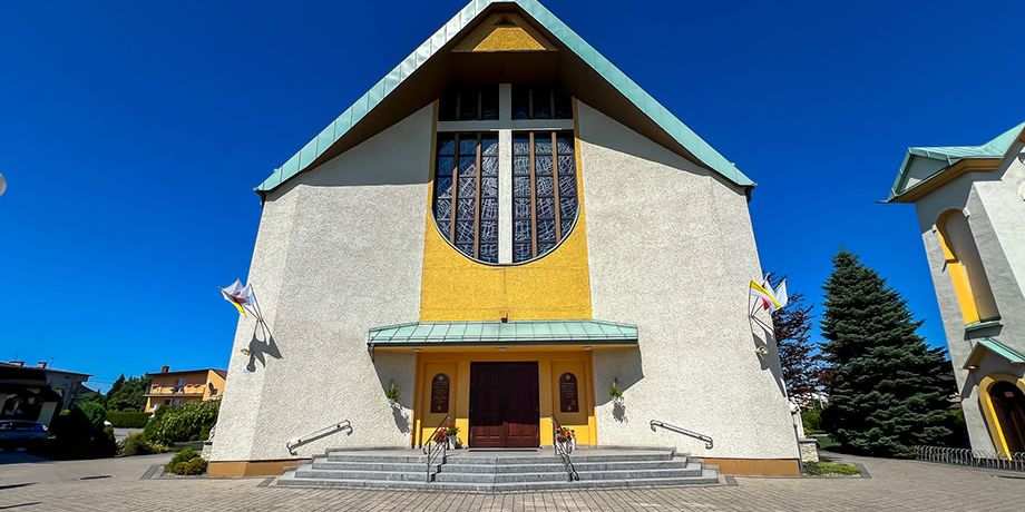 Church and sanctuary of St. Teresa Benedicta of the Cross (Edith Stein) in Lubliniec, Poland.