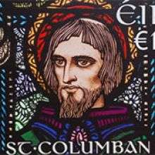St. Columban stamp in Ireland