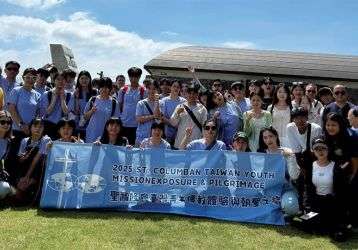 Fr. Jinwook with Columban lay missionaries Bae Sihyeon and Kim Sunhee